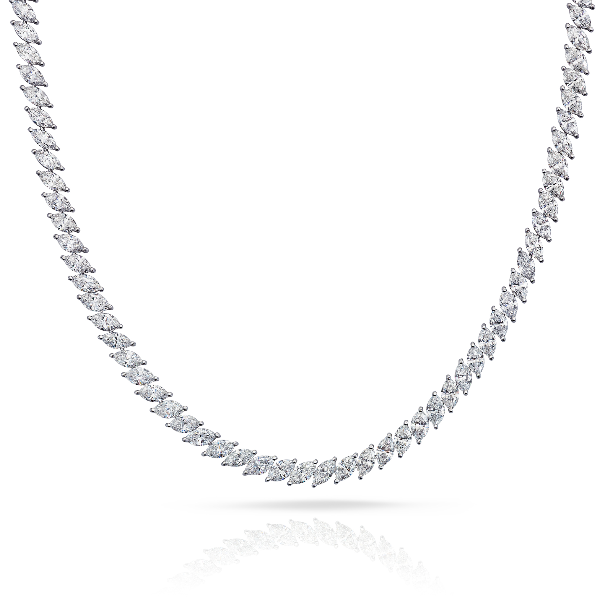 Marquise Diamond Necklace